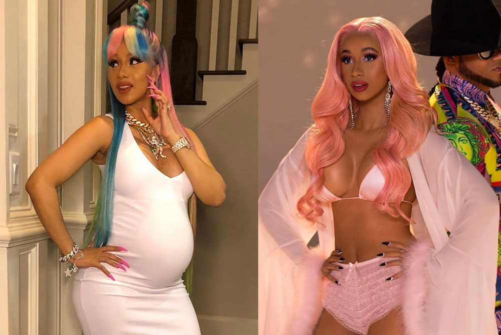 cardi b before and after