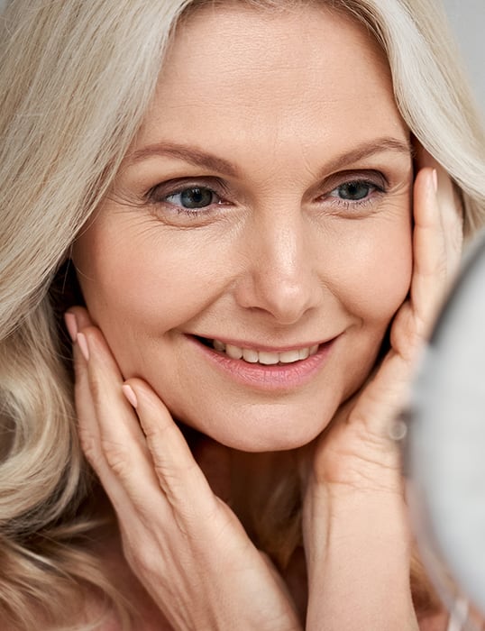 Smiling woman